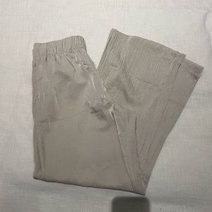 Tan flowy pants/trousers